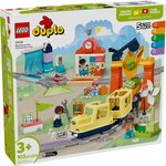 LEGO DUPLO - Grand Train Communautaire Interactif 10428 pour Enfants