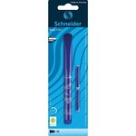 Stylo à plume easy 1 pièce + 2 cartouches coloris aléatoire schneider