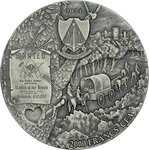 Pièce de monnaie en Argent 2000 Francs g 62.2 (2 oz) Millésime 2024 Sherwood ROBIN OF THE HOOD