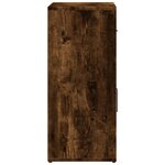 vidaXL Buffet chêne fumé 60x31x70 cm bois d'ingénierie