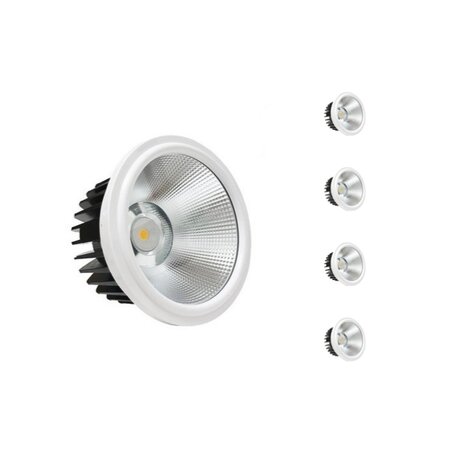 Ampoule led 20w ar111 cob rond (pack de 5) - blanc neutre 4000k - 5500k - silamp