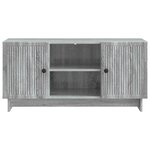 vidaXL Meuble TV 102 x 34 5 x 50 cm Sonoma gris Bois d'ingénierie