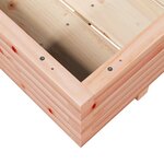vidaXL Jardinière 110x110x26 5 cm bois massif de douglas