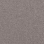 vidaXL Chaises à manger lot de 2 taupe tissu