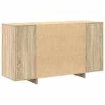 vidaXL Buffet Chêne sonoma 135 x 41 x 69 cm Bois d'ingénierie