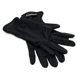 Gants en microfibre noir pour pièces de monnaie. Taille - S petit