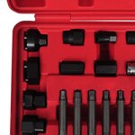 Vidaxl ensemble d'extracteur d'axe libre d'alternateur 22 pcs
