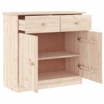vidaXL Buffet ALTA 77x35x73 cm bois massif de pin
