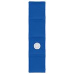 vidaXL Tunnel de lit 2 Pièces Bleu 211 x 52 5 x 2 cm Polyester