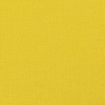 vidaXL Banc rembourré avec dossier Jaune clair 110 x 60 x 76 cm