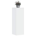 vidaXL Support pour plantes blanc 33x33x100 cm bois d'ingénierie