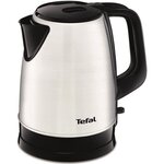 Tefal ki150d10 dialog bouilloire sans fil inox  1 7 l  résistance cachée  filtre anticalcaire  base pivotante 360°- inox