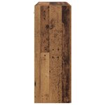 vidaXL Armoires Murailles 2 Pièces Bois ancien 69 5 x 34 x 90 cm