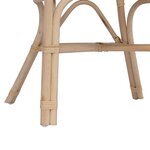vidaXL Chaise empilable Naturel 58 x 60 x 81 cm Rotin
