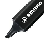 Marqueur BOSS ORIGINAL Marker Noir x 10 STABILO