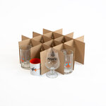 Carton vaisselle pour 16 verres mugs bieres