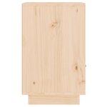 vidaXL Table de chevet 40x34x55 cm Bois de pin solide
