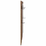 vidaXL Porte-manteau mural Montage mural Bois ancien 96 x 1 5 x 90 cm