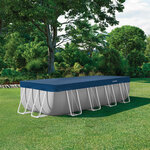 INTEX Couverture de piscine INTEX 400 x 200 cm Rectangulaire PVC  PET