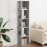vidaXL Armoires d'angle 33 x 33 x 165 cm Engineered wood Gris béton