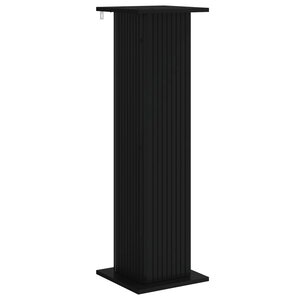 vidaXL Support de Plante Noir 30 5 x 30 x 100 5 cm Bois d'ingénierie