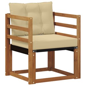 vidaXL Canapé d’extérieur Bois d'Acacia Massif Naturel