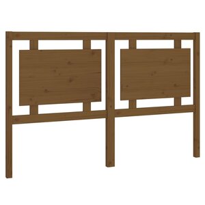 vidaXL Tête de lit Marron miel 155 5x4x100 cm Bois massif de pin
