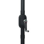 Parasol de jardin vidaXL ø395x245 cm Anthracite