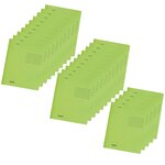 Chemise En Carte À Lamelle A4 - Vert Clair - X 100 - Falken
