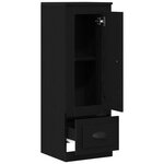 vidaXL Buffet Black Oak 36x35 5x103 5 cm en Bois d'ingénierie