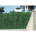 Haie artificielle 126 brins vert sapin en rouleau ultra 1.5 x 3 m