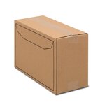 Boite de 250 enveloppes patte trapèze blanches c4 229x324 90 g/m² gommées gpv