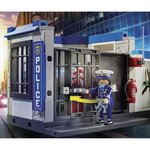 Playmobil - 70568 - police poste de police et cambrioleur