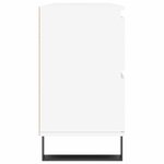 vidaXL Armoire de salle de bain blanc 80x33x60 cm bois d'ingénierie
