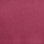 vidaXL Canapé deux places avec coussin Rouge bordeaux Velours