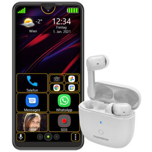 Smartphone beafon m6s premium + écouteurs sans fils thomson