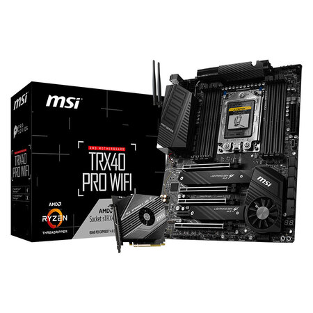 Msi trx40 pro wifi carte mère amd trx40 socket strx4 atx