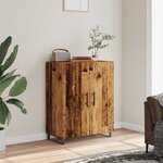 vidaXL Buffet vieux bois 69 5x34x90 cm bois d'ingénierie