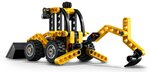 LEGO Technic - Tractopelle 42197 : Le Jouet de Chantier Idéal pour les Enfants