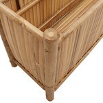 vidaXL Jardinière 100x30x50 cm bambou