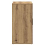 vidaXL Armoire à chaussures chêne artisanal bois d'ingénierie