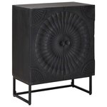 vidaXL Buffet Noir 55 x 30 x 70 cm