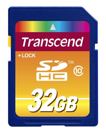 Carte mémoire Secure Digital (SD) Transcend 32 Go SDHC Class 10