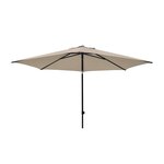 Madison Parasol de jardin Mykanos 250 cm écru