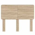 vidaXL Tête de lit Chêne Sonoma 135 cm Bois d'ingénierie