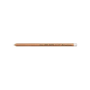 Crayon de couleur PITT PASTELL Blanc moyen x 6 FABER-CASTELL