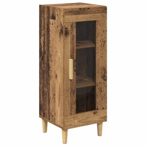 vidaXL Buffet Bois ancien 34 5 x 32 5 x 90 cm Bois d'ingénierie