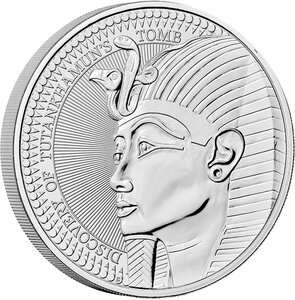 100 ans de la découverte du tombeau de Toutânkhamon - 5 Pounds 2022 BU