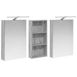 vidaXL Ensemble de Meubles de Salle de Bain 3 Pièces 110 x 10 5 x 60 5 cm