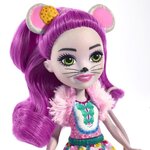 ENCHANTIMALS - Mayla Souris & Fondue - Mini Poupée 15cm & sa figurine animal